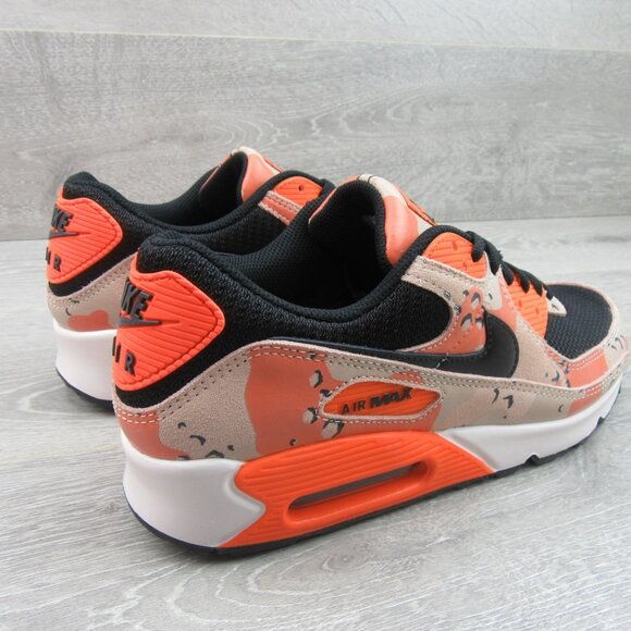 Nike Air Max 90 PRM Orange Camo Pack Sneakers Men's Size 10.5 NEW - Picture 7 of 13
